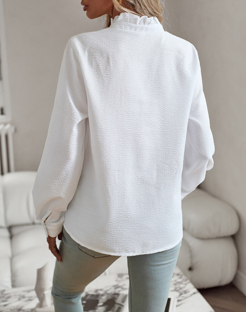 Jemima | Ruffled Blouse