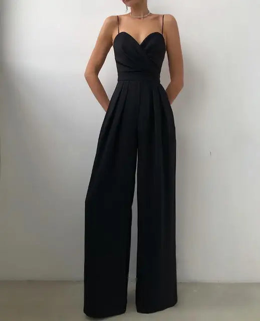 Isannah | Elegant Sleeveless Jumpsuit