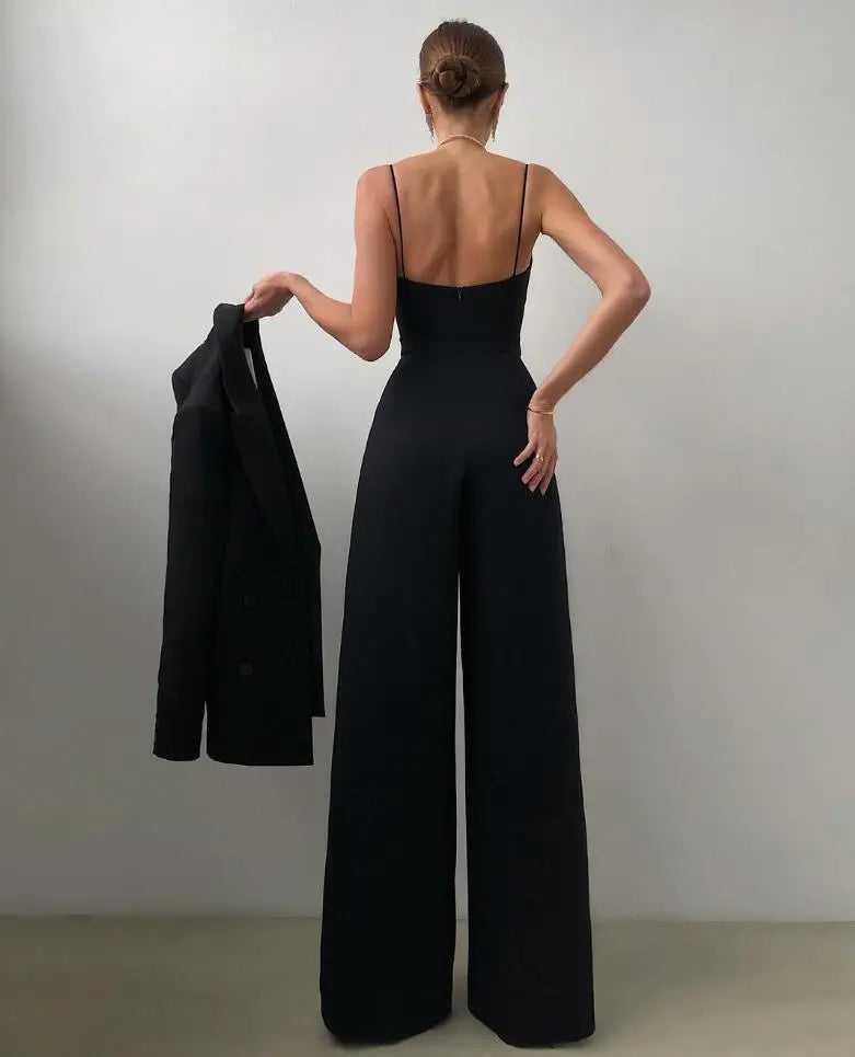 Isannah | Elegant Sleeveless Jumpsuit