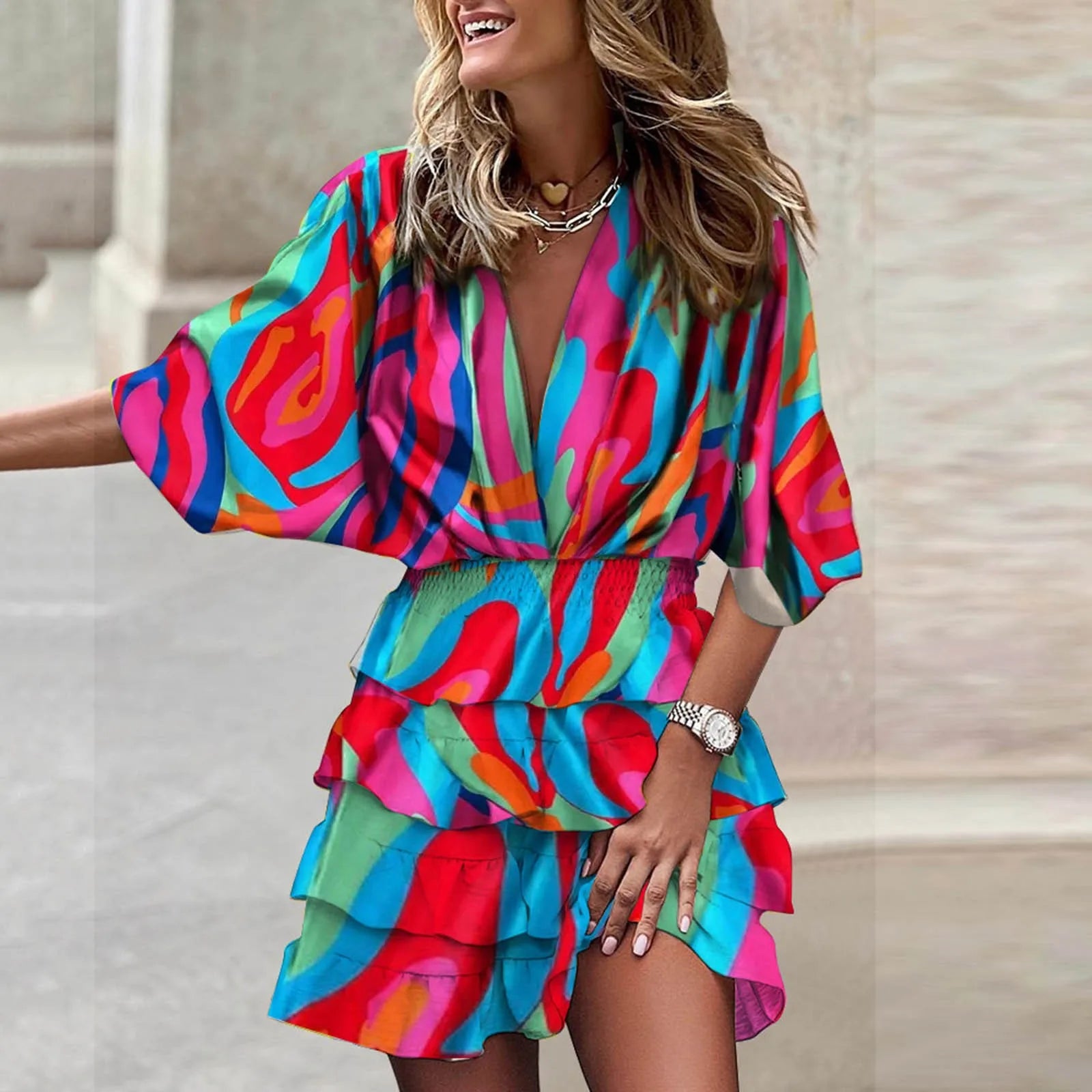 Niamh | Ruffle Summer Dress