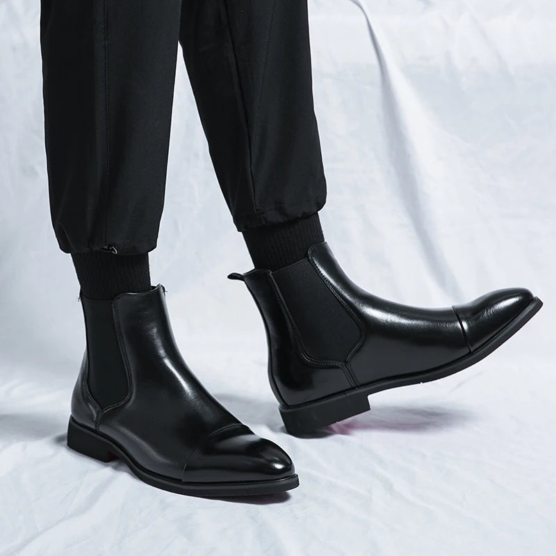 Elliot | Leather Boots