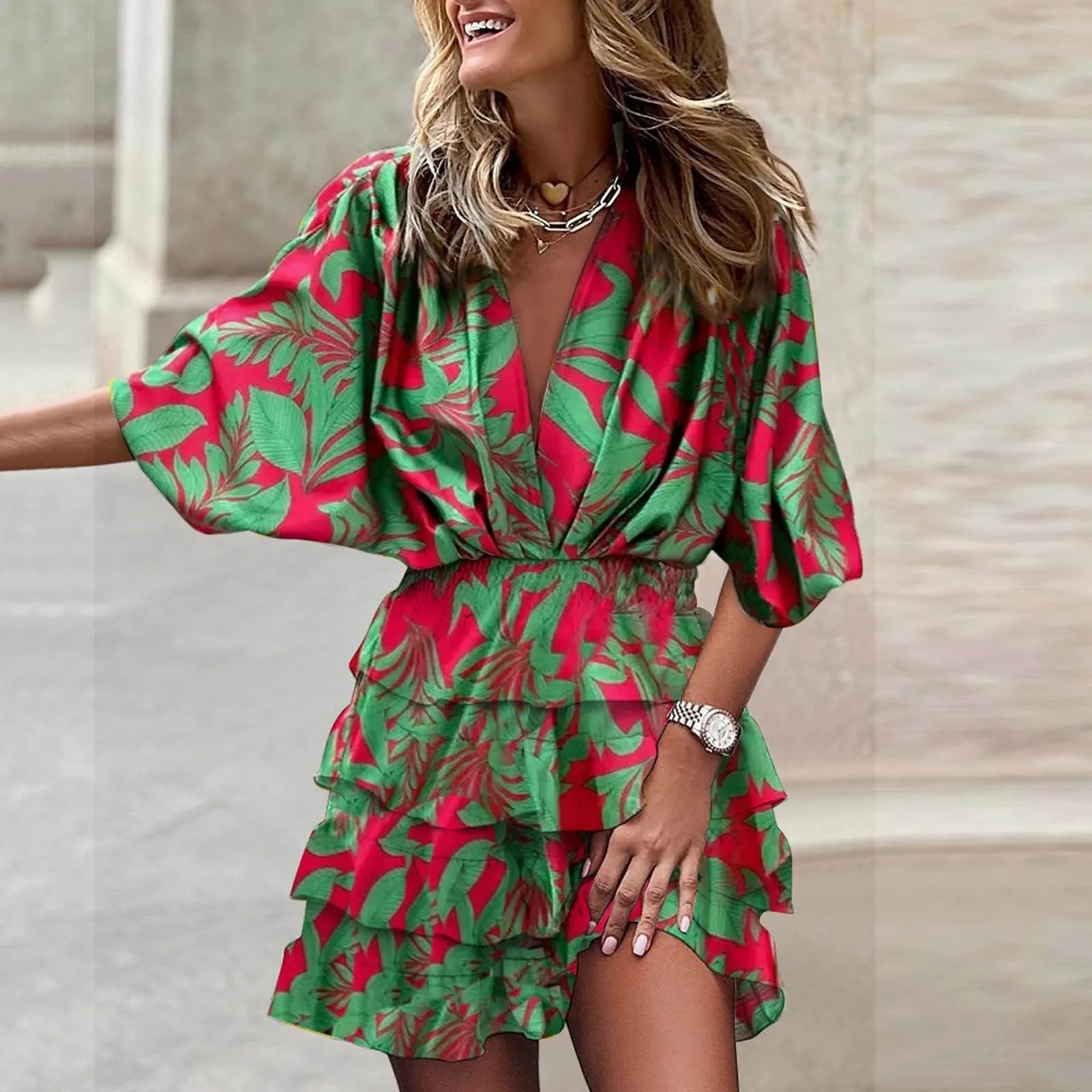 Niamh | Ruffle Summer Dress