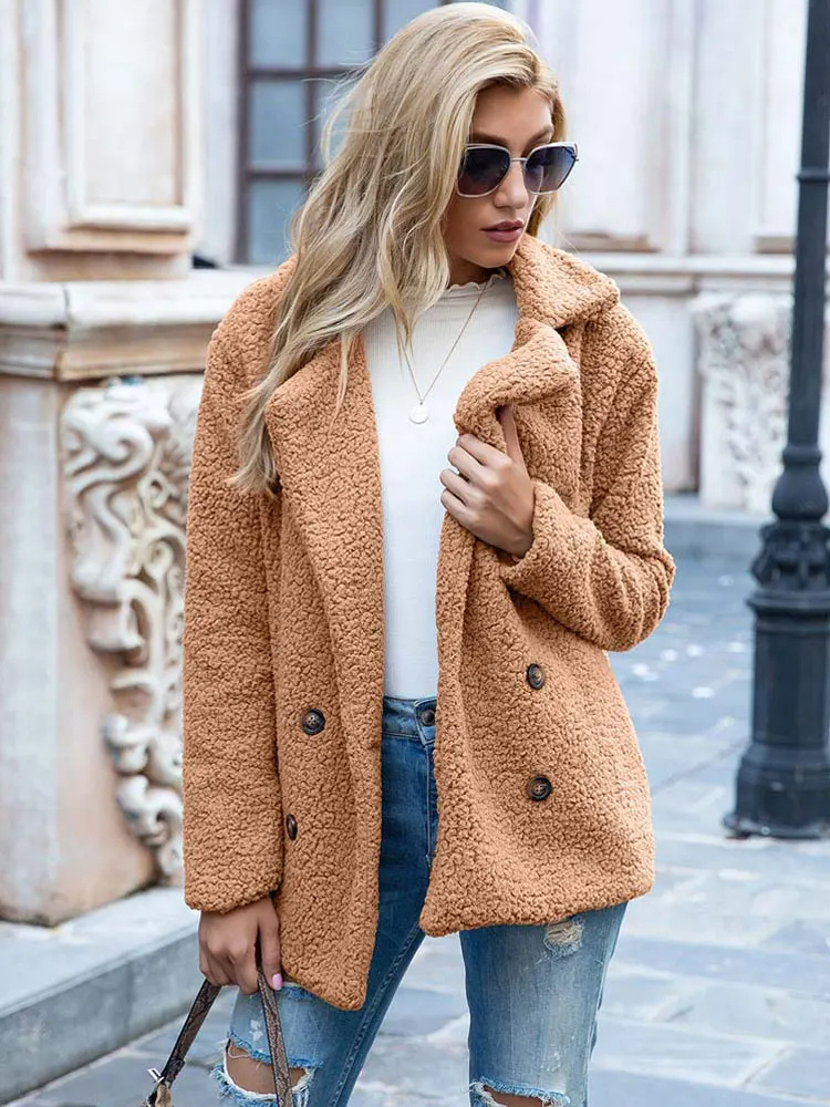 Cordelia | Stylish Teddy Coat