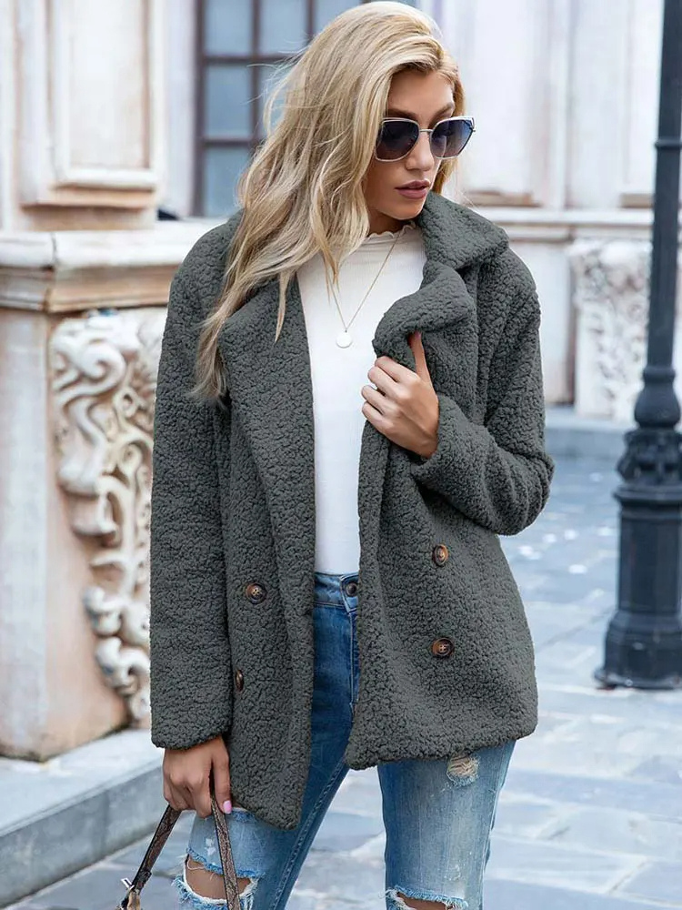 Cordelia | Stylish Teddy Coat