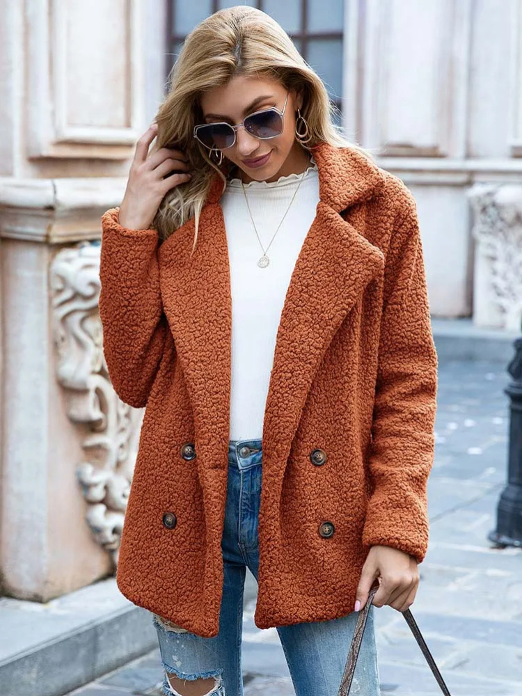 Cordelia | Stylish Teddy Coat