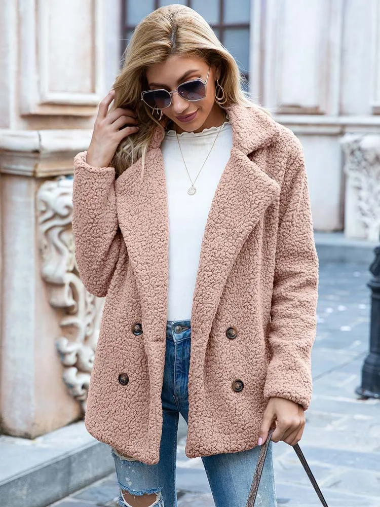 Cordelia | Stylish Teddy Coat