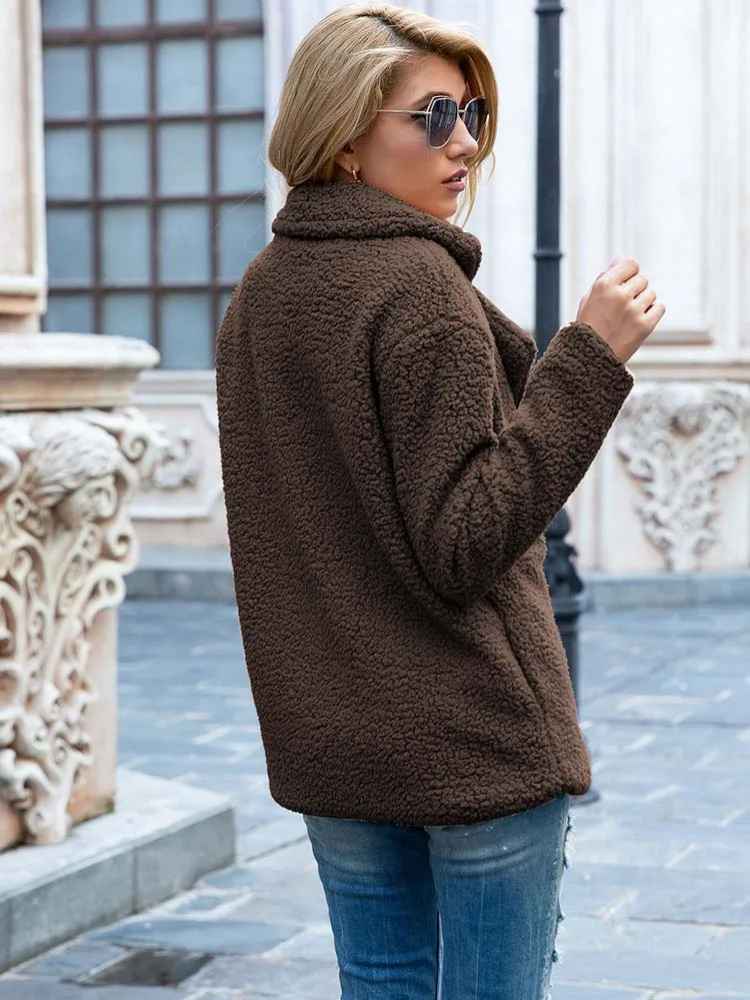 Cordelia | Stylish Teddy Coat