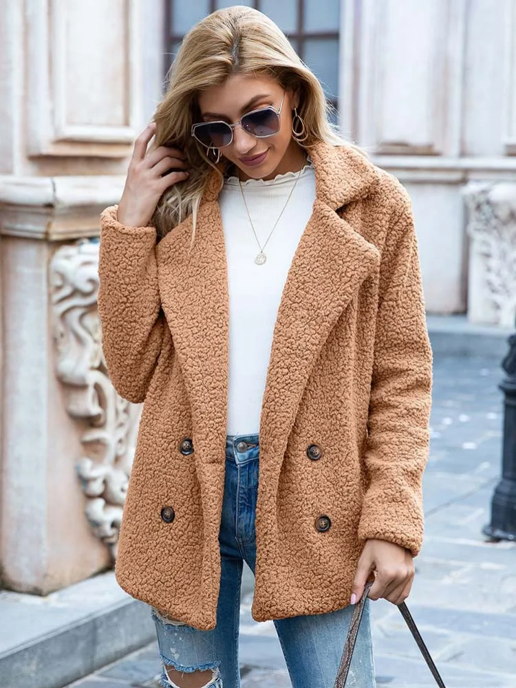 Cordelia | Stylish Teddy Coat