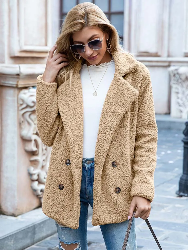 Cordelia | Stylish Teddy Coat