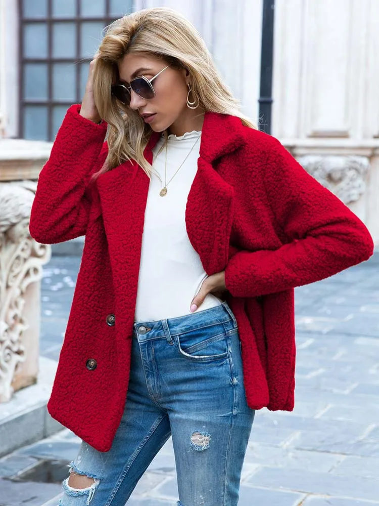 Cordelia | Stylish Teddy Coat