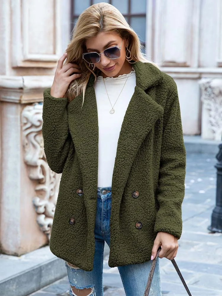 Cordelia | Stylish Teddy Coat