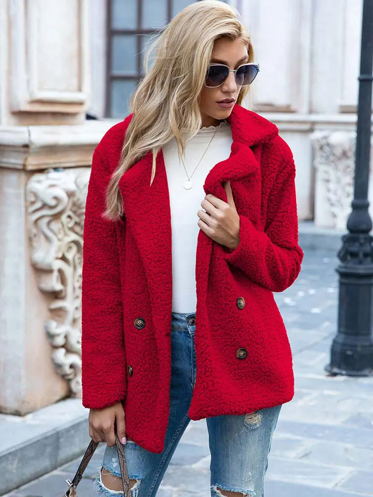 Cordelia | Stylish Teddy Coat