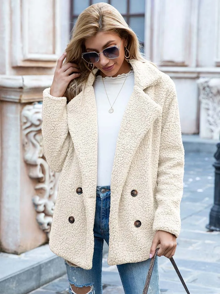 Cordelia | Stylish Teddy Coat