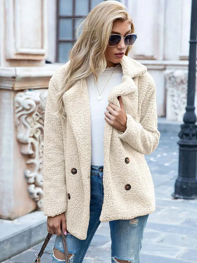 Cordelia | Stylish Teddy Coat