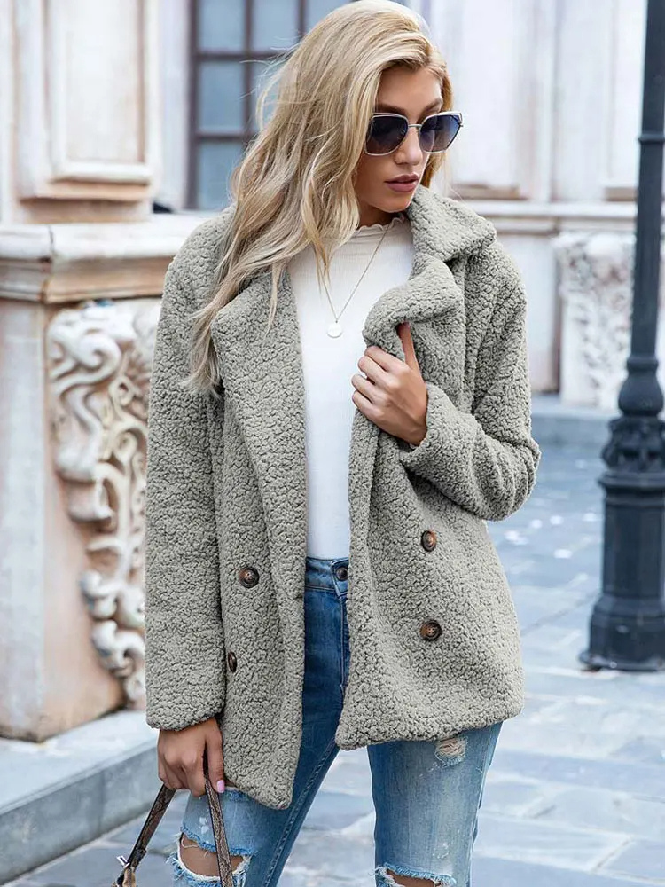 Cordelia | Stylish Teddy Coat