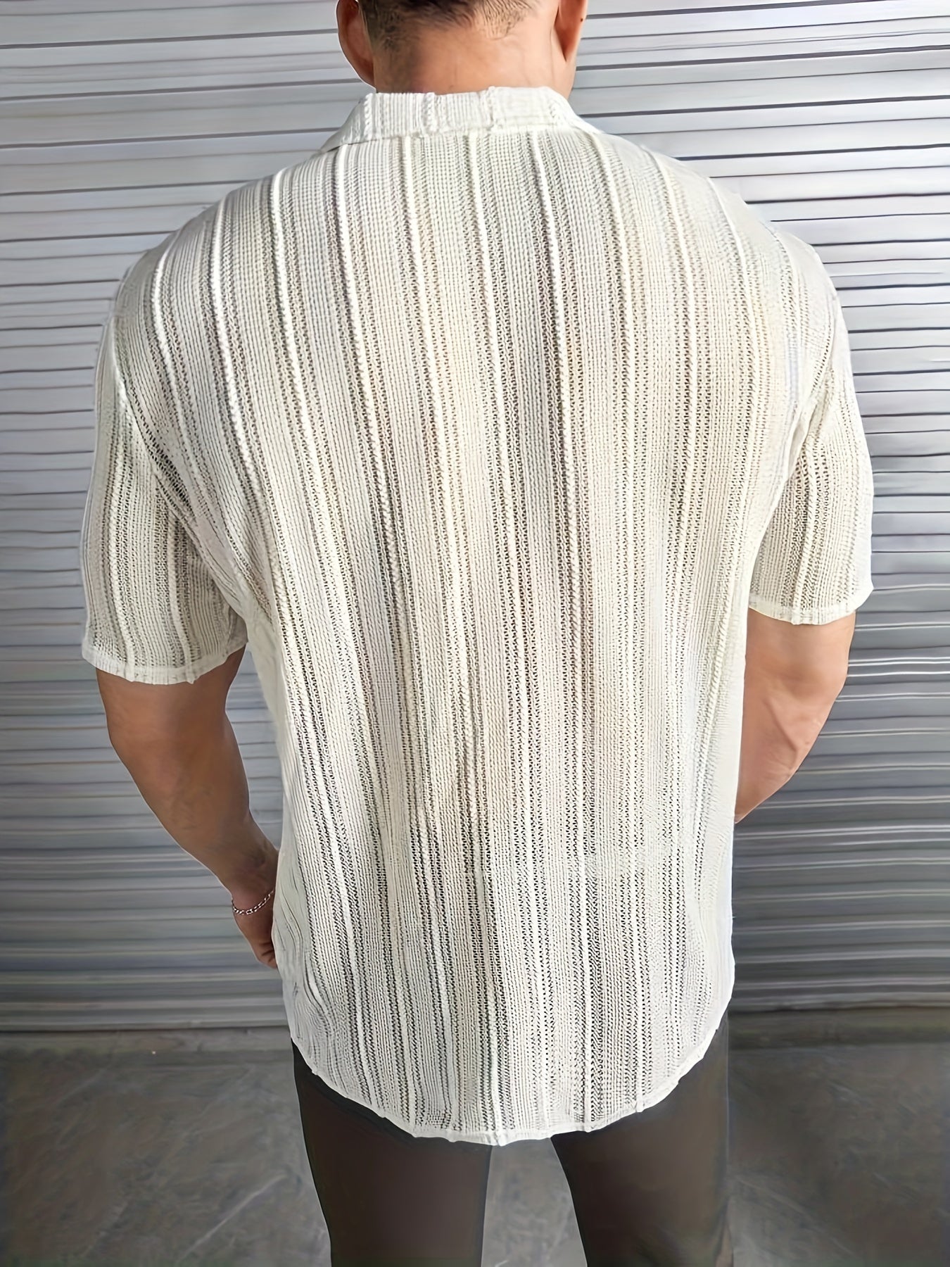 Nicholas | Woven Stripes Shirt