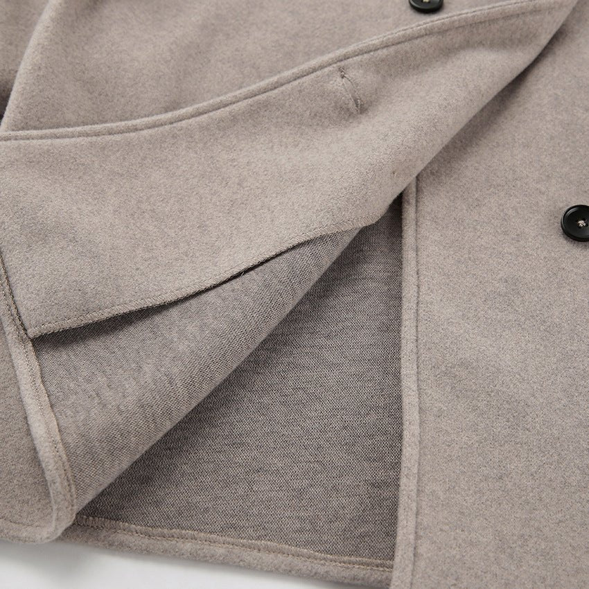 Poppy | Double-Breasted Wool Coat