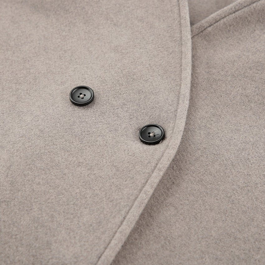 Poppy | Double-Breasted Wool Coat