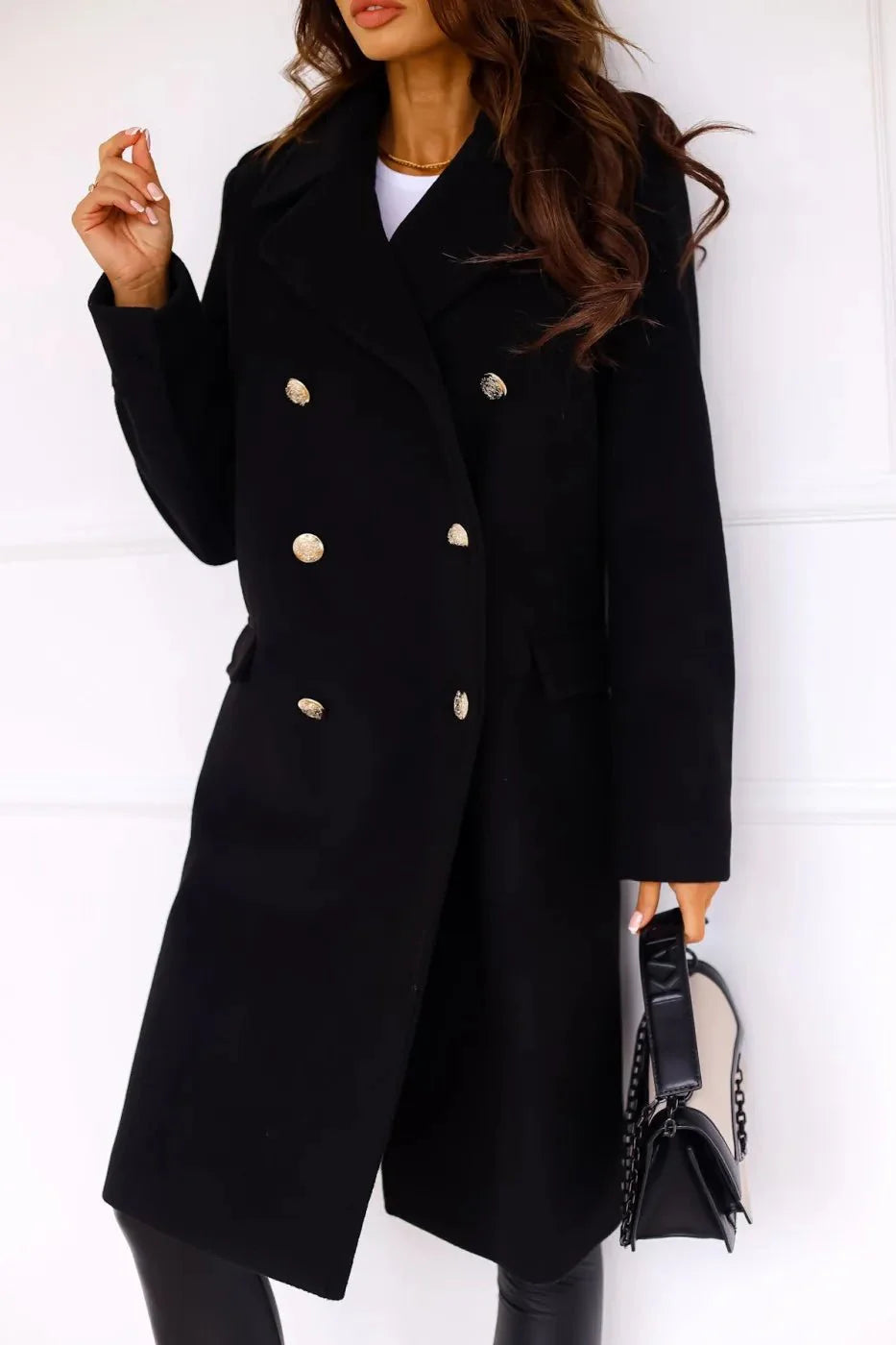 Evie | Stylish Wool Coat