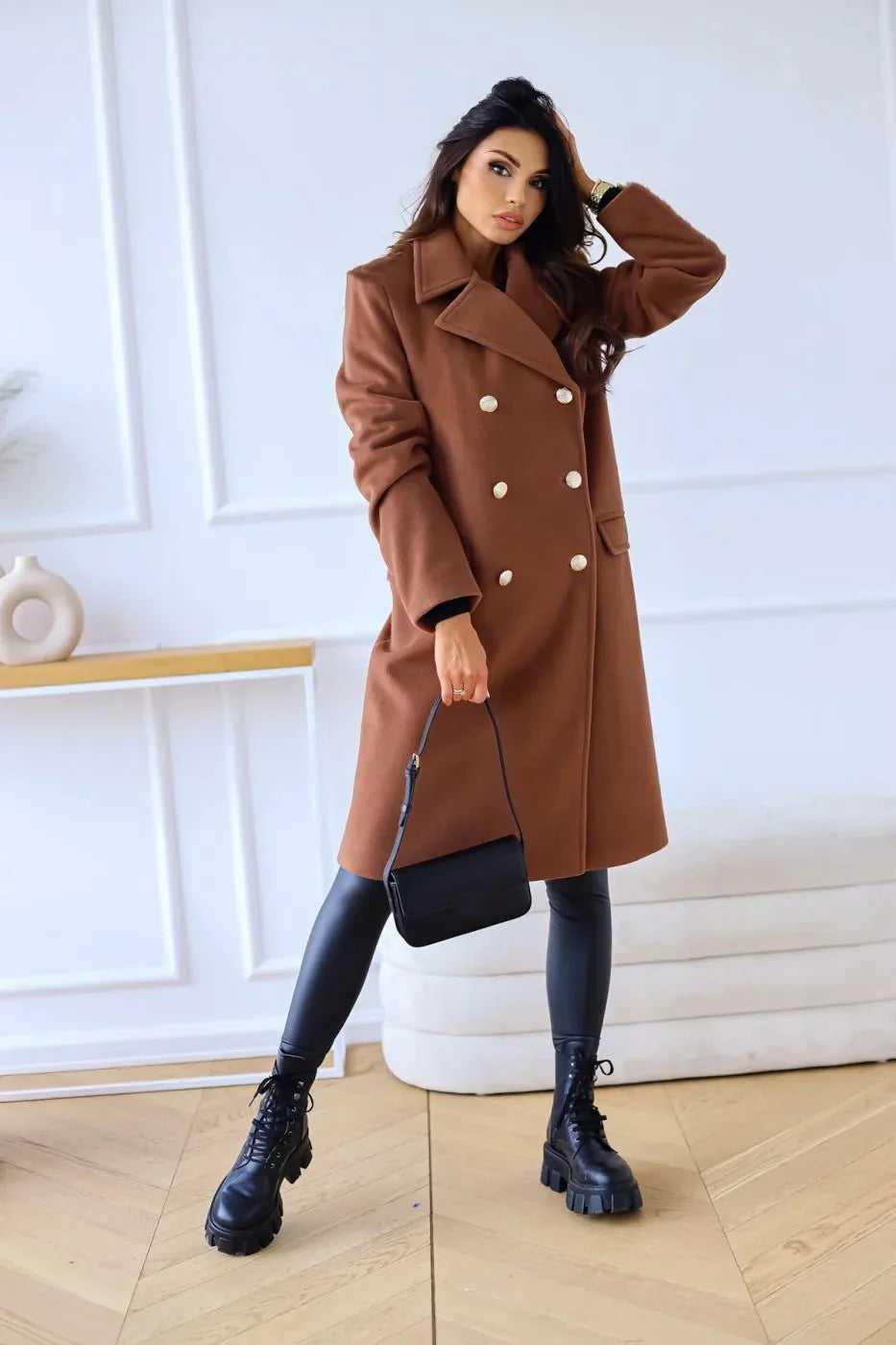 Evie | Stylish Wool Coat