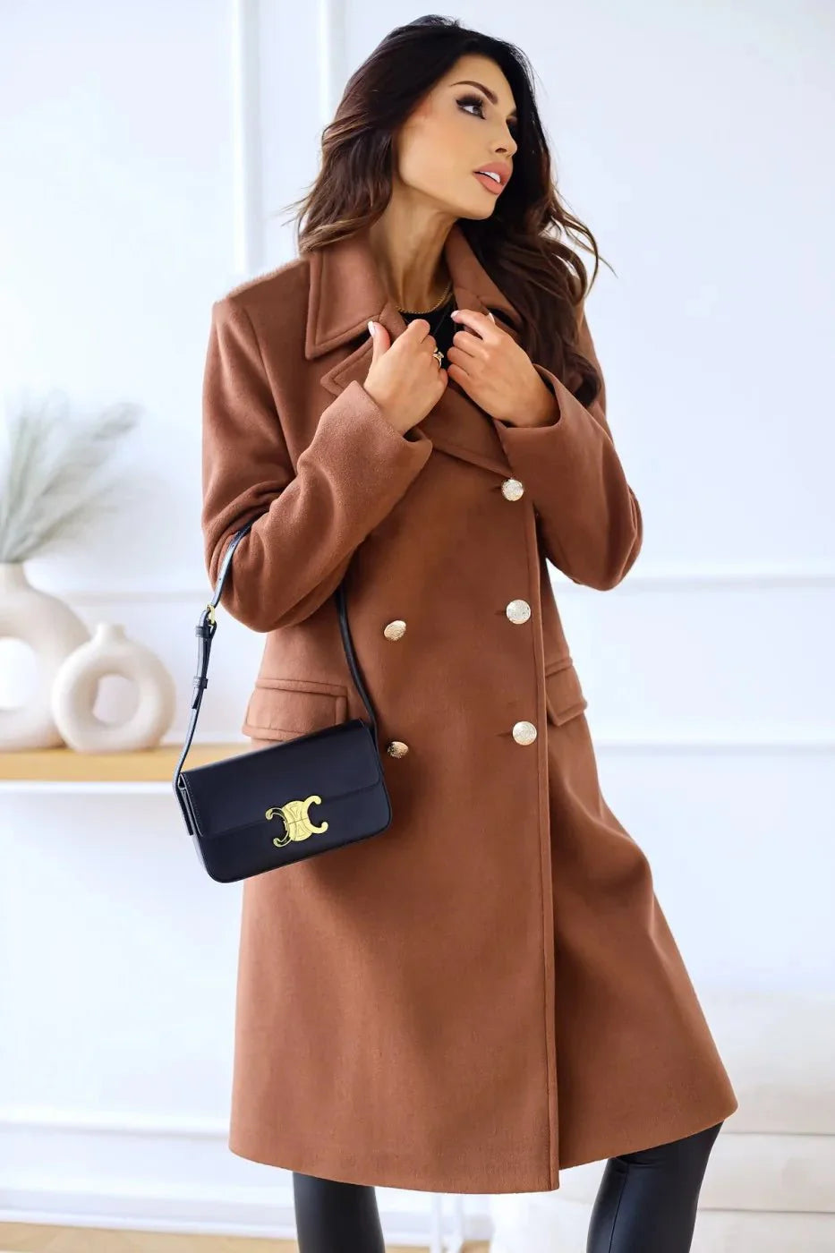 Evie | Stylish Wool Coat