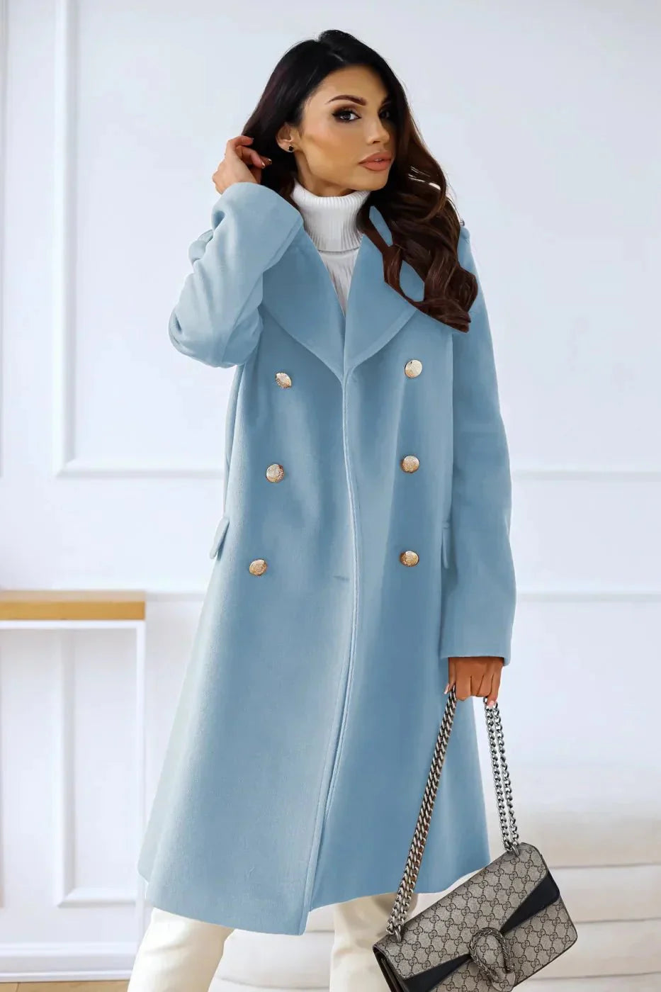 Evie | Stylish Wool Coat