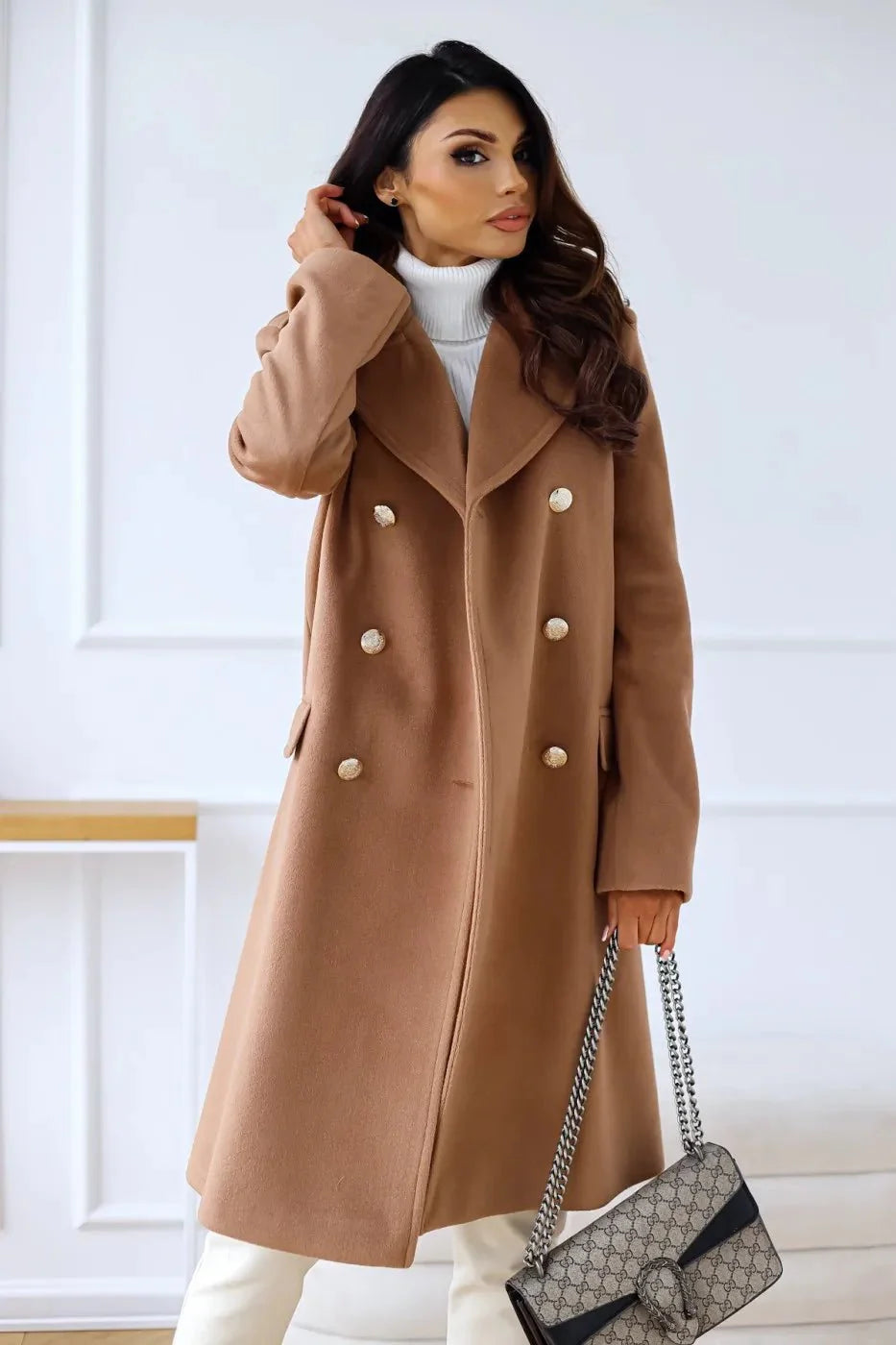 Evie | Stylish Wool Coat