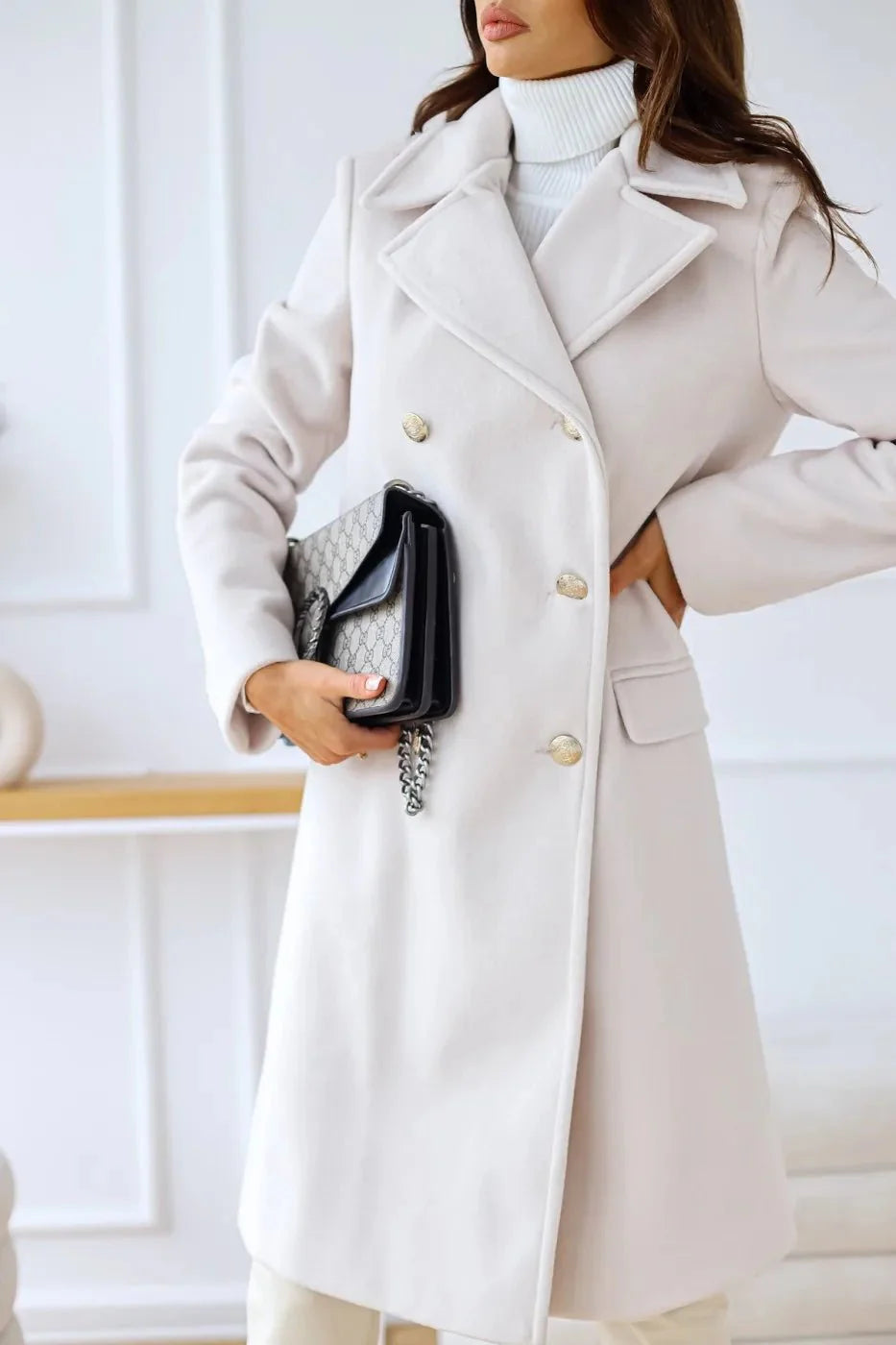 Evie | Stylish Wool Coat