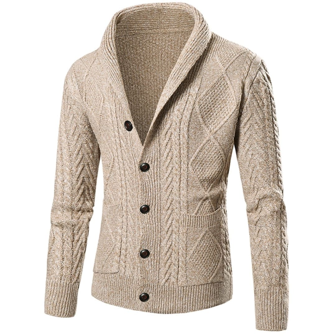 Axel | Warm Knit Cardigan