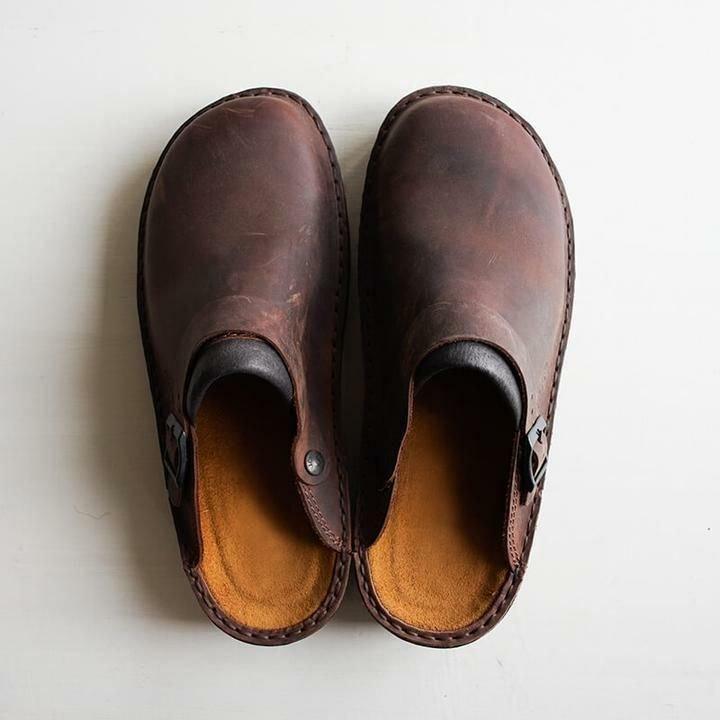 Jacob | Leather Slippers