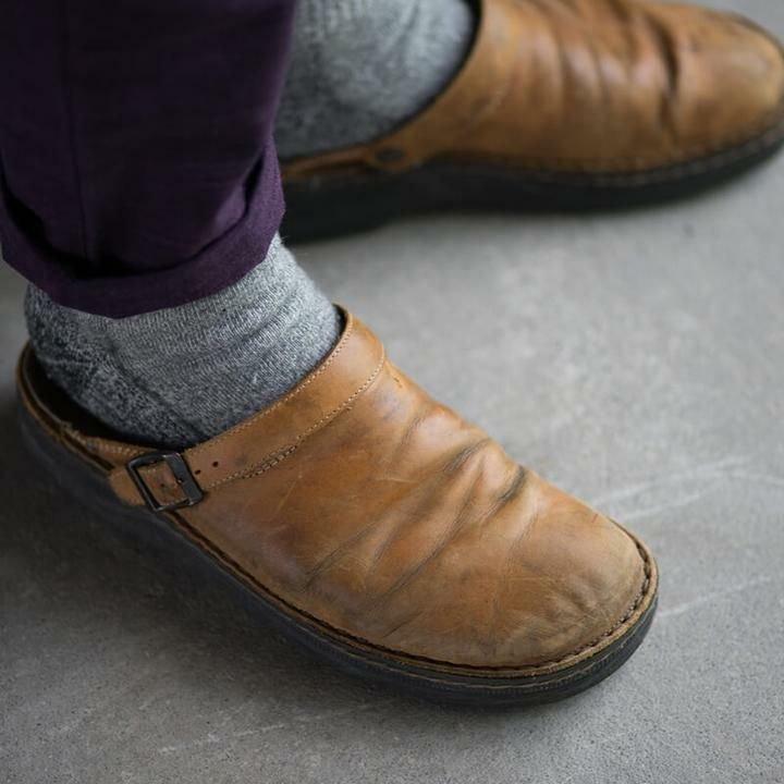 Jacob | Leather Slippers