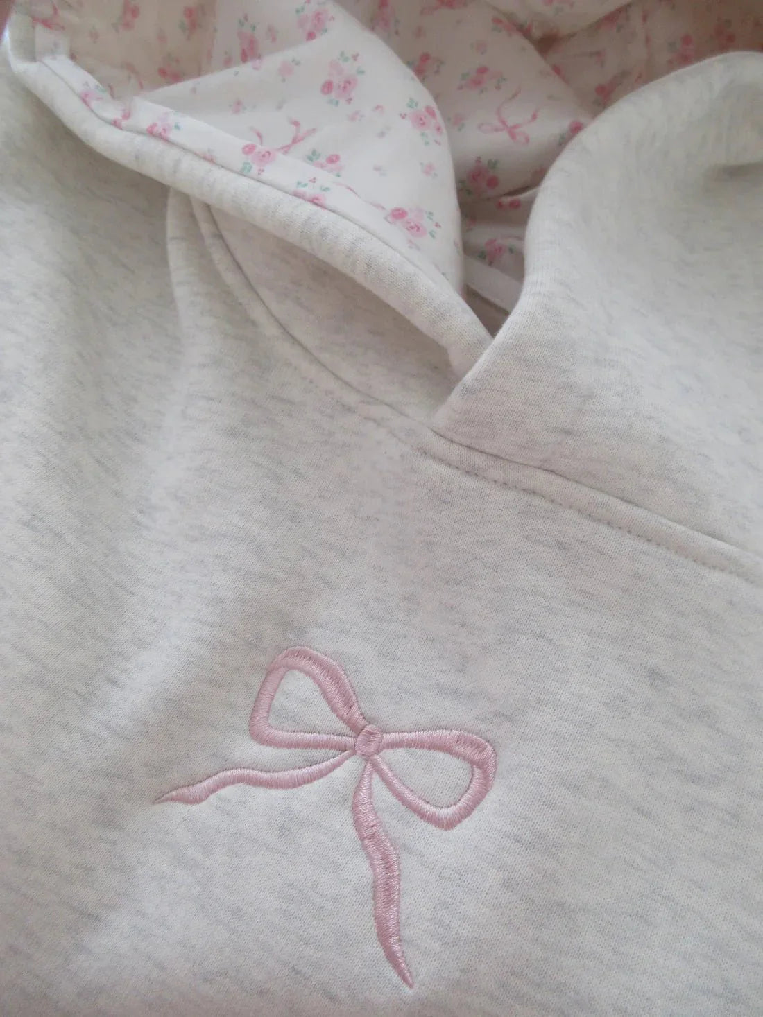 Aria | Hoodie with Bow Detail