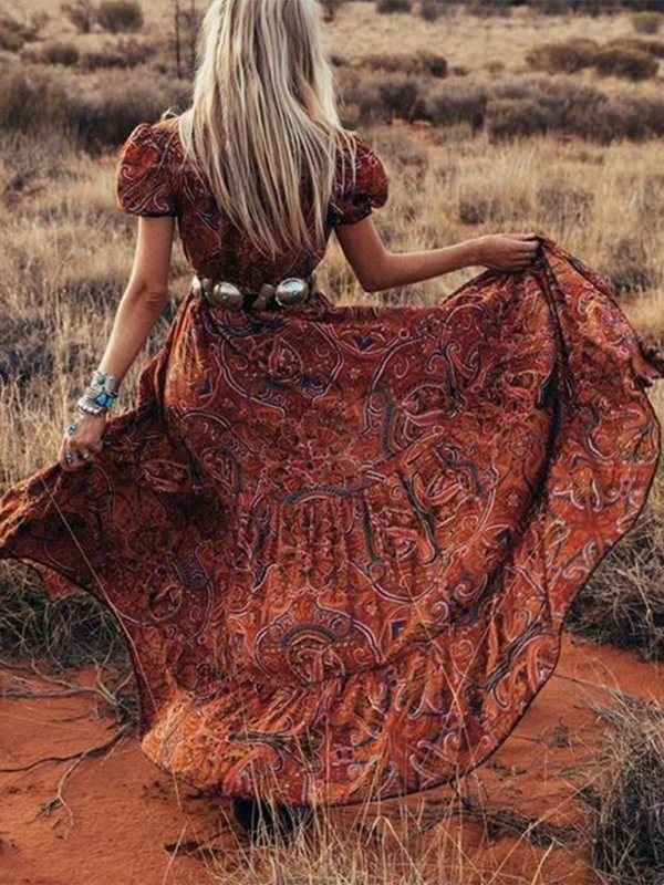 Scarlett | Bohemian Maxi Dress