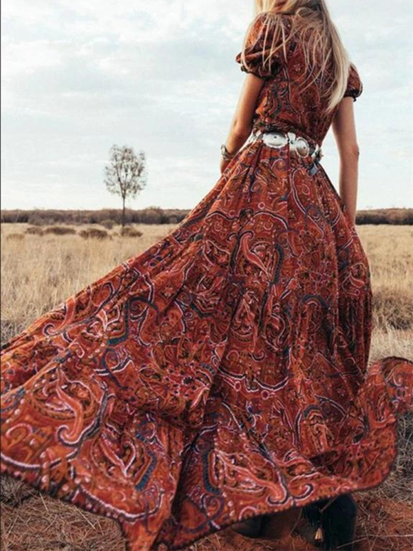 Scarlett | Bohemian Maxi Dress