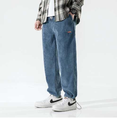 Griffin | Corduroy Casual Trousers