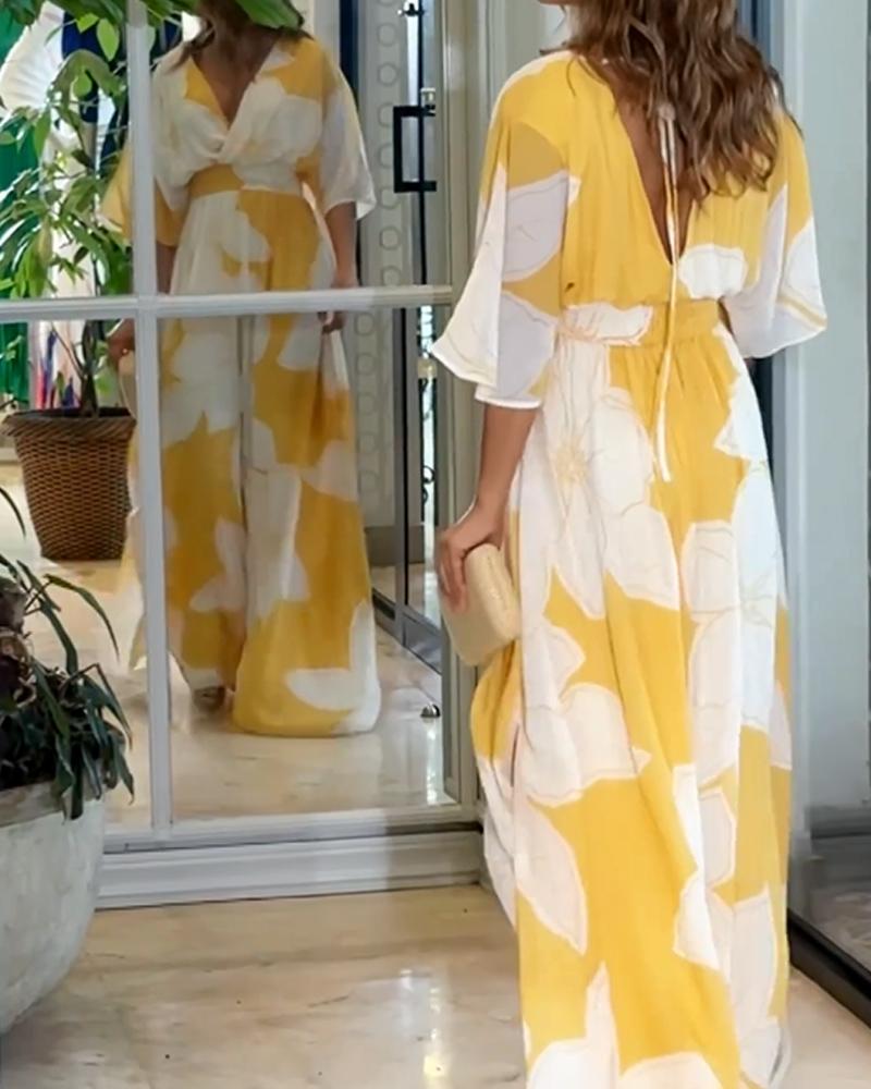Calypso | Floral Harmony Dress