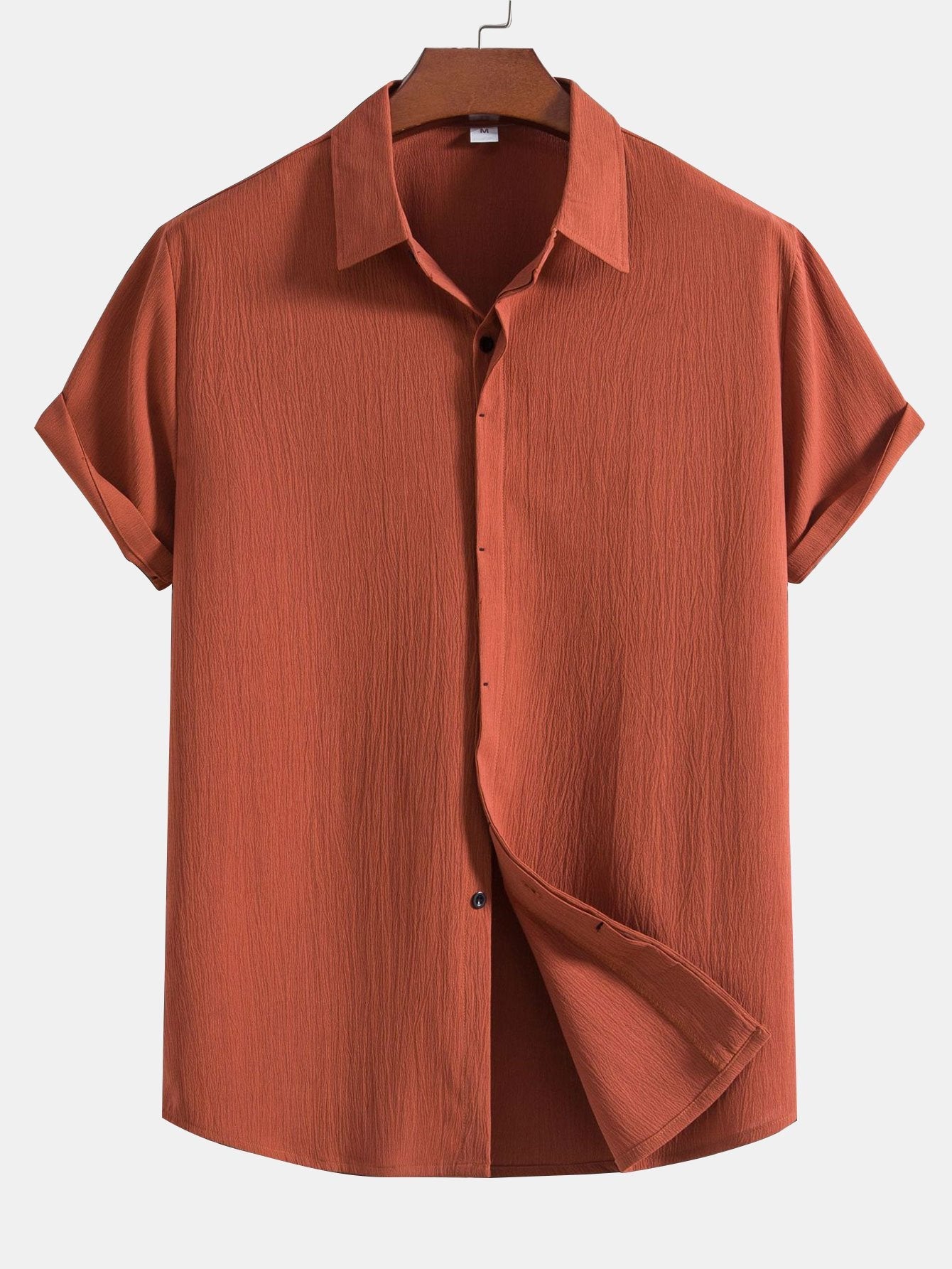 Phillip | Wrinkled Concealed Shirt