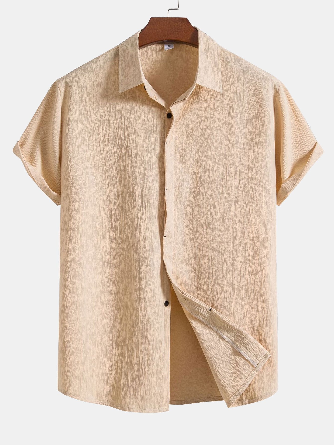 Phillip | Wrinkled Concealed Shirt