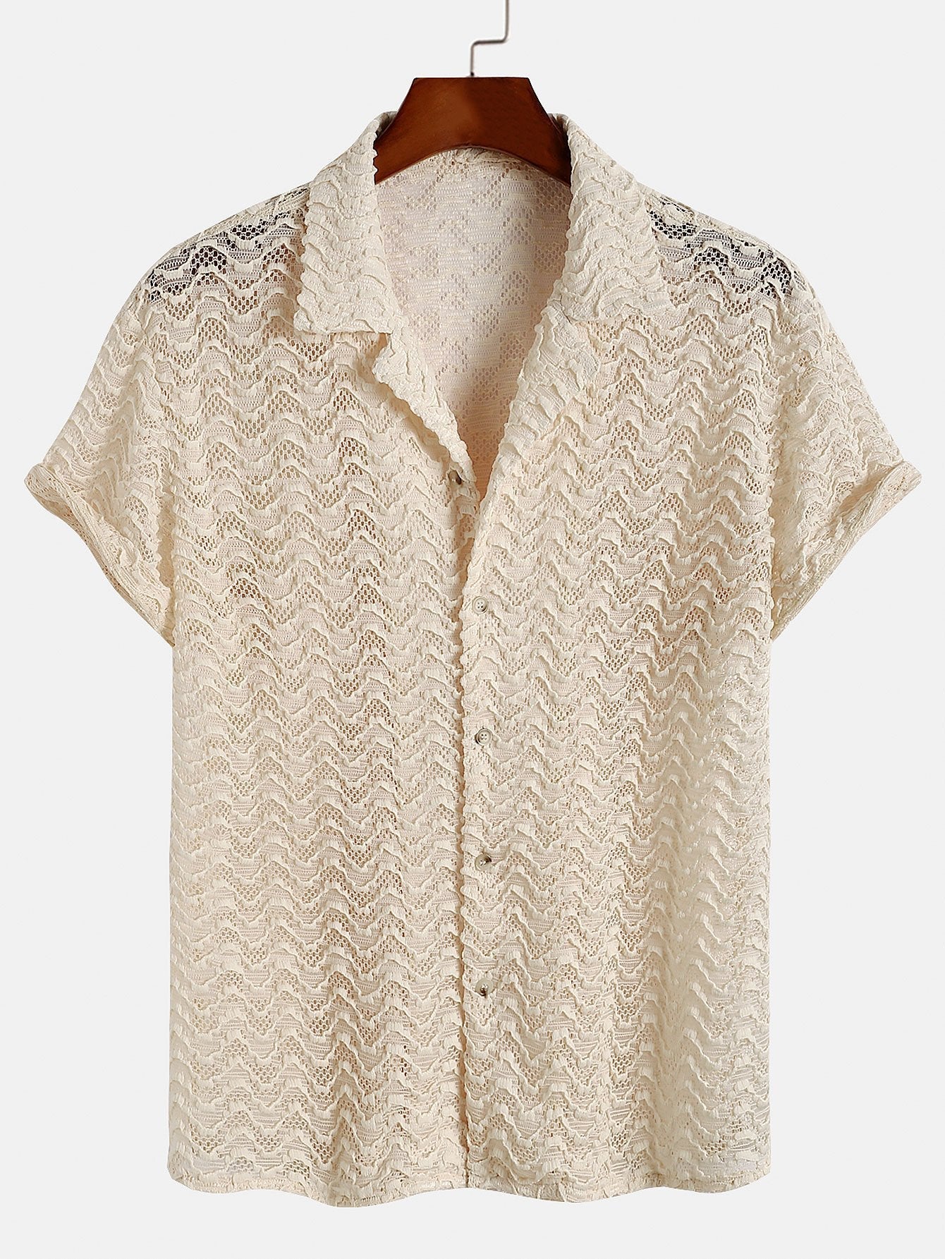 Jeffrey | Textured Cuban Shirt