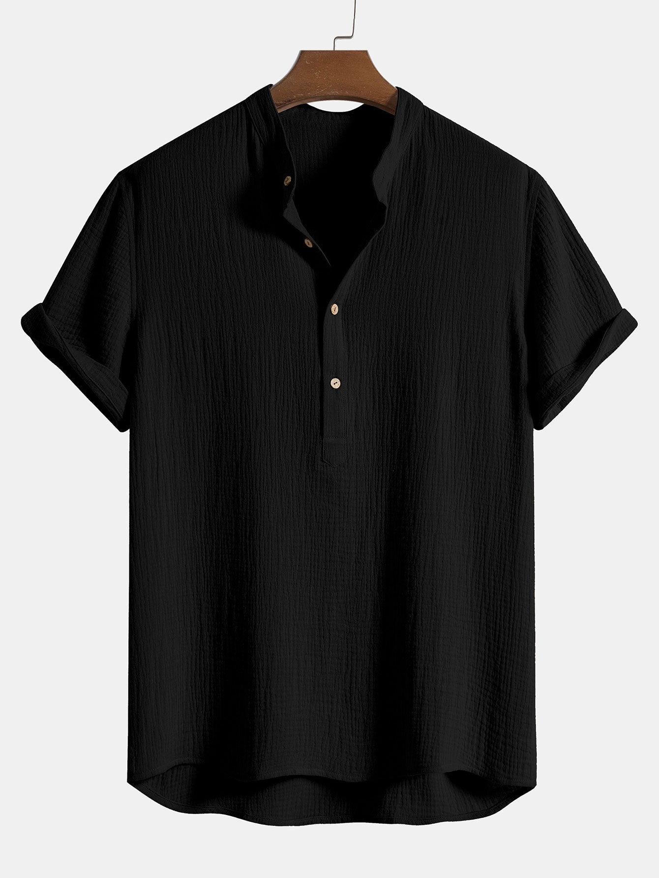 Robert | Wrinkled Cotton Shirt