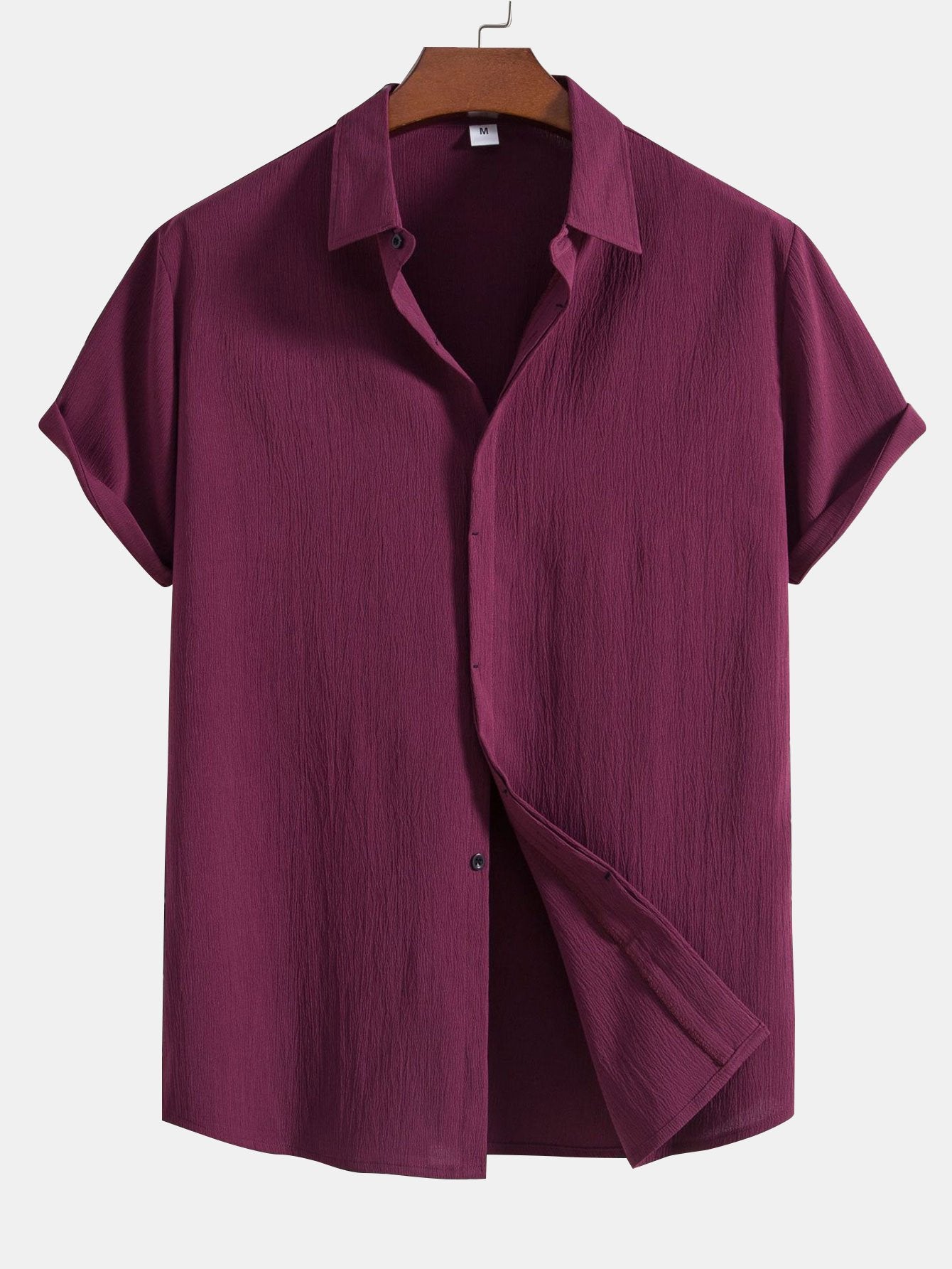 Phillip | Wrinkled Concealed Shirt