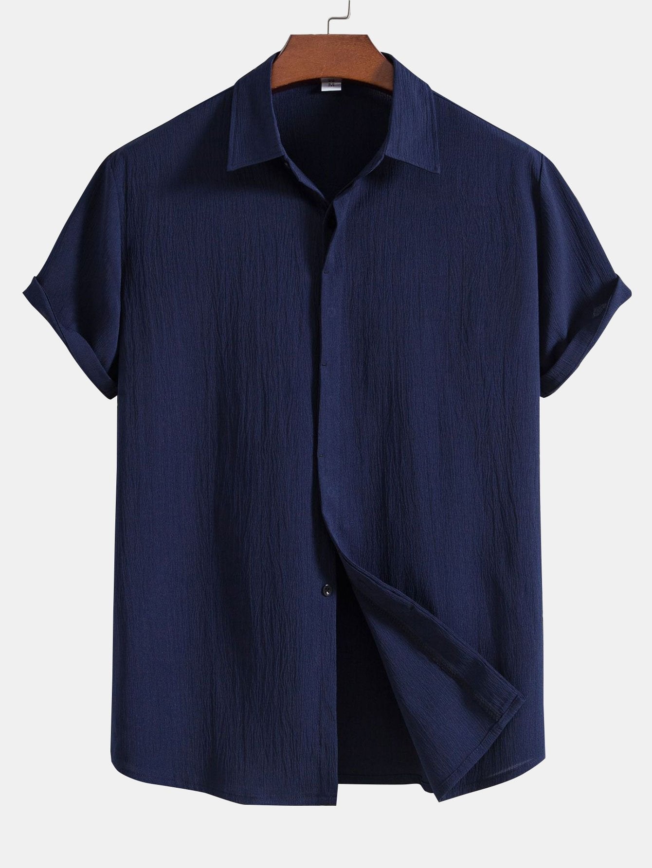 Phillip | Wrinkled Concealed Shirt