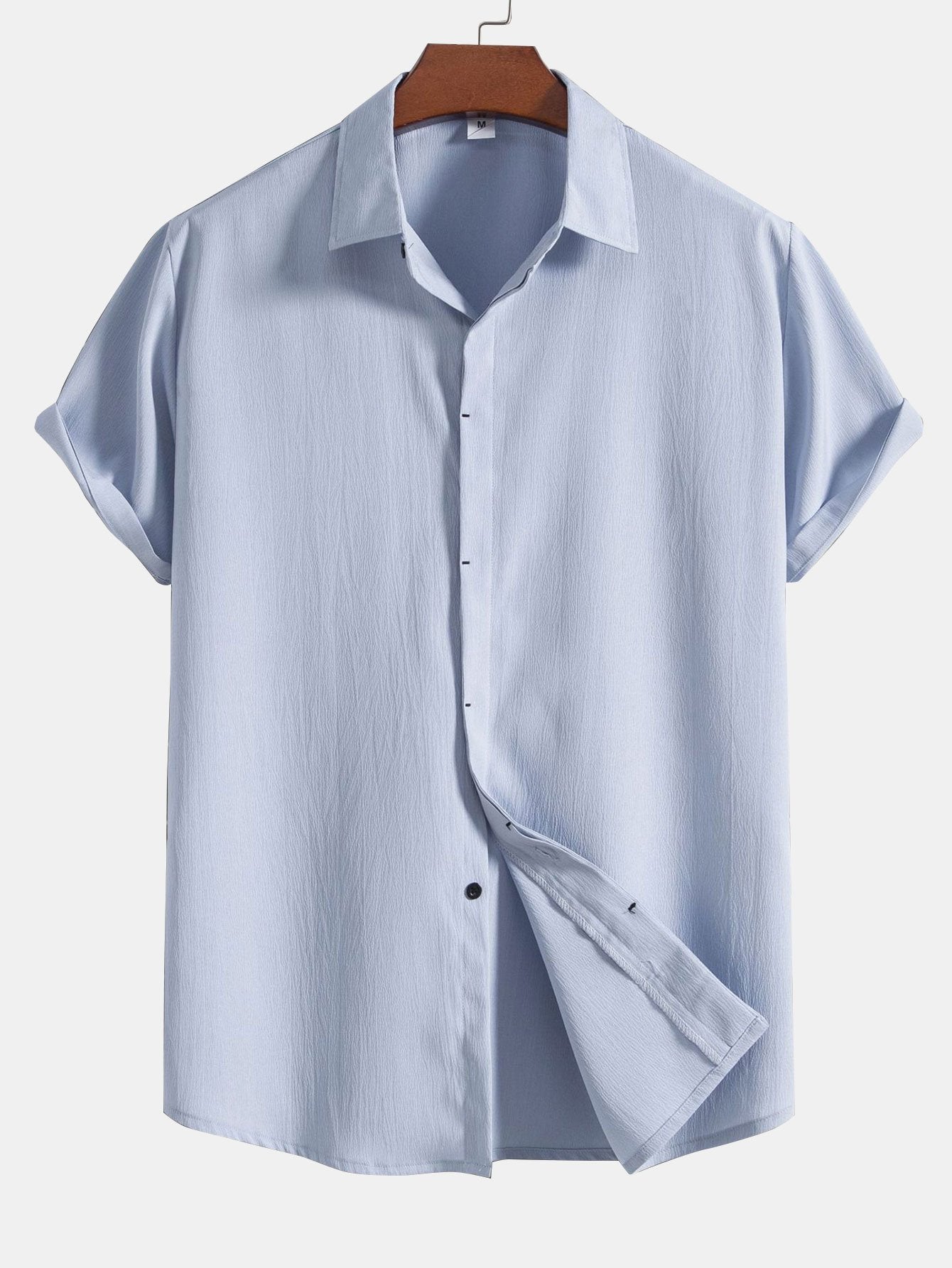 Phillip | Wrinkled Concealed Shirt