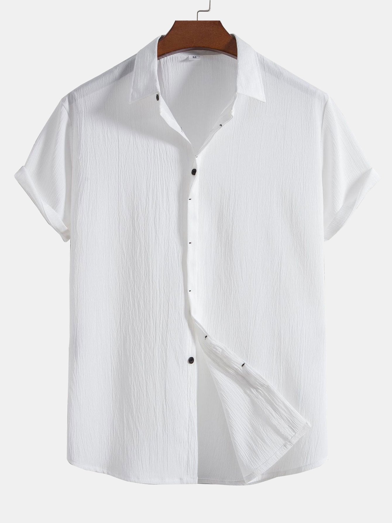 Phillip | Wrinkled Concealed Shirt