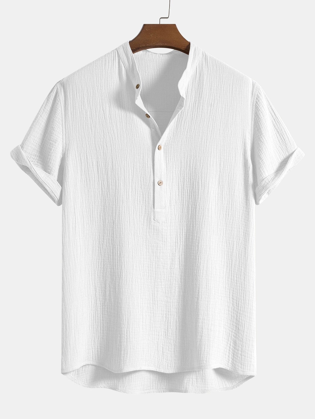 Robert | Wrinkled Cotton Shirt