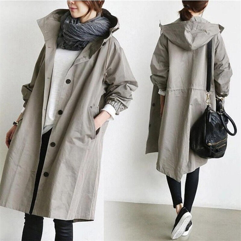 Ava | Rain parka trenchcoat