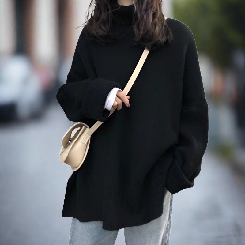 Lottie | Oversized Turtleneck Sweater