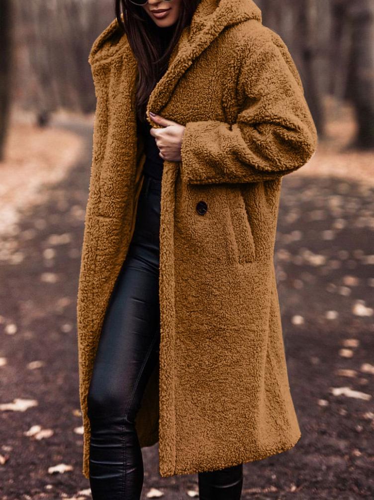 Eugenie | Teddy Fleece Coat