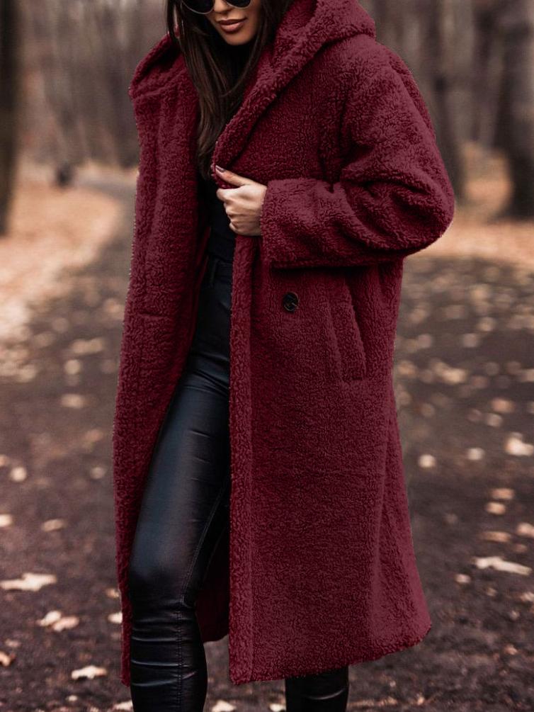 Eugenie | Teddy Fleece Coat