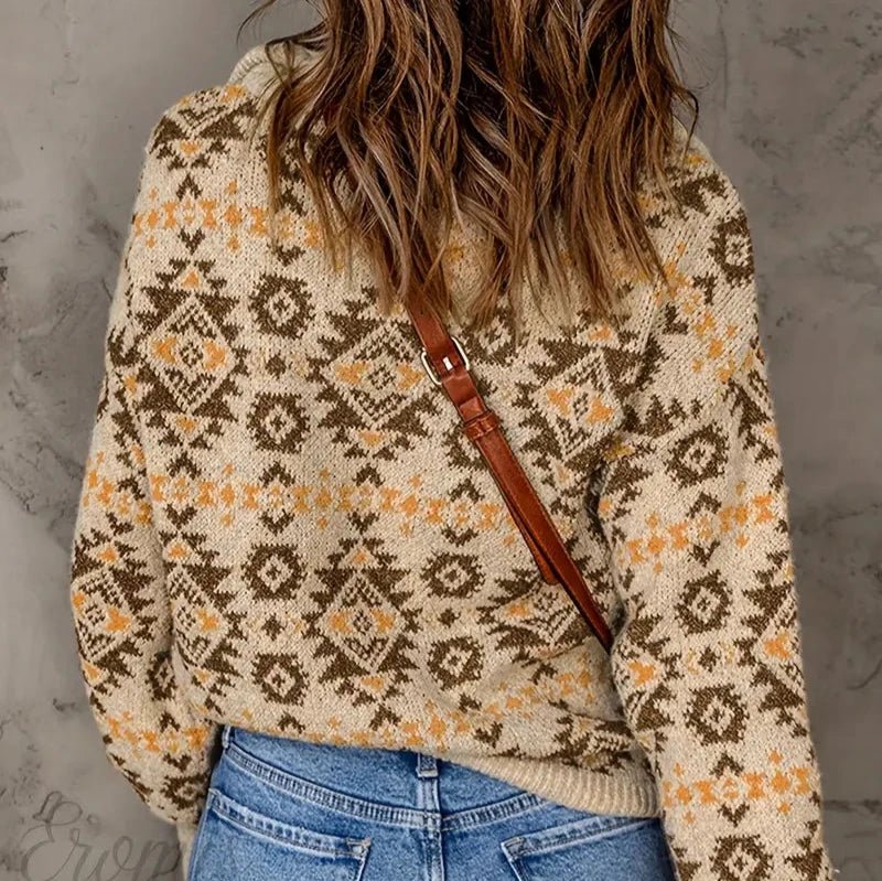 Georgia | Retro-Inspired Fair Isle Sweater